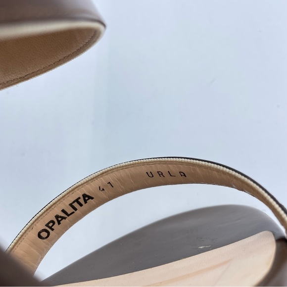 Bally Leather & Canvas Heels 10 1/2 Brown/Natural - Picture 16 of 16